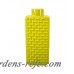 Sagebrook Home Yellow Ceramic Weave Textured Jar SGBH1757